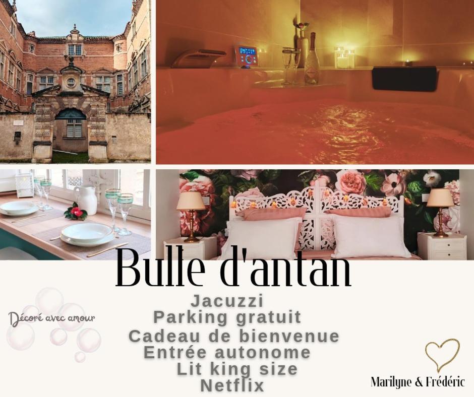 Appartement Bulle D'Antan En Coeur De Ville - Monument Classe Historique - Grand Jaccuzi Кастр Экстерьер фото